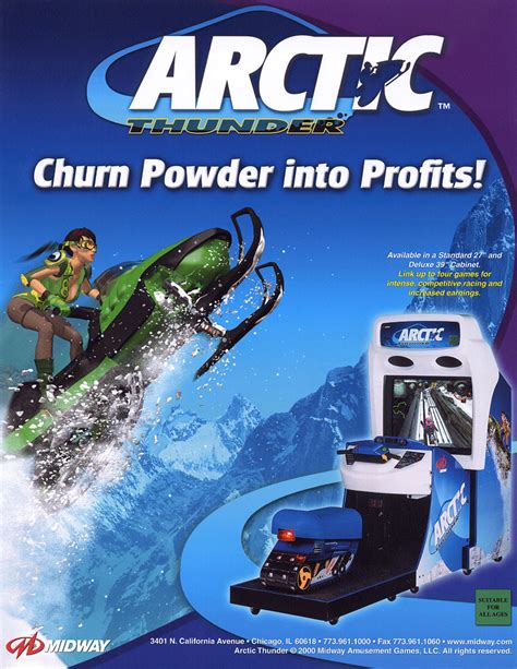 arctic thunder arcade game.